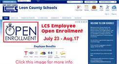 Desktop Screenshot of leonschools.net